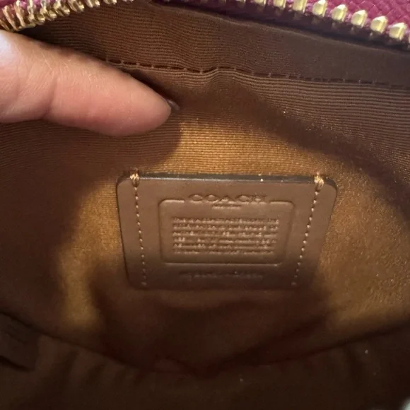 Coach Raspberry Mini Bag - Picture 6 of 6